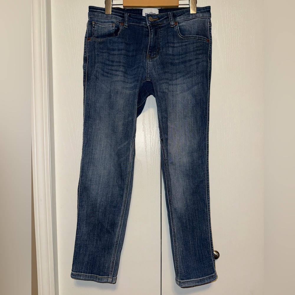 DU/ER Performance Denim Mid Rise Skinny Jeans - Picture 1 of 16